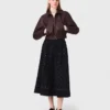 Veste courte en cuir vintage Veste courte en cuir vintage