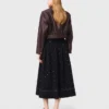 Veste courte en cuir vintage Veste courte en cuir vintage