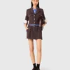 Veste courte en tweed