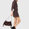 Veste courte en tweed