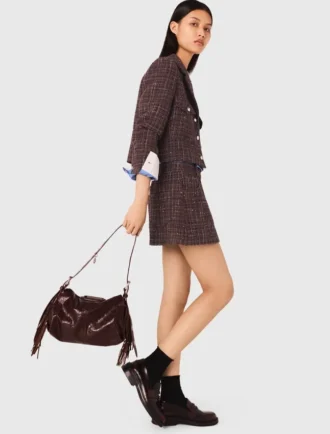 Veste courte en tweed