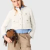 Veste courte en tweed