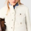 Veste courte en tweed