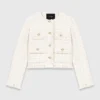 Veste courte en tweed