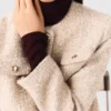 Veste courte en tweed bouclé