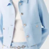 Veste courte à simple boutonnage Veste courte à simple boutonnage