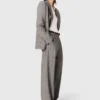 Veste de costume à carreaux