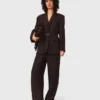 Veste de costume ceinturée Veste de costume ceinturée