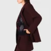 Veste de costume ceinturée