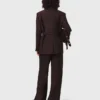Veste de costume ceinturée Veste de costume ceinturée