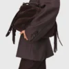 Veste de costume ceinturée Veste de costume ceinturée