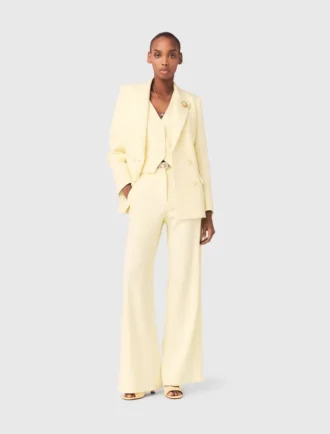 Veste de costume croisée