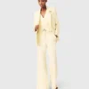 Veste de costume croisée