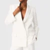 Veste de costume croisée