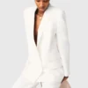 Veste de costume croisée