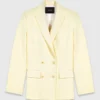 Veste de costume croisée