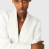 Veste de costume croisée