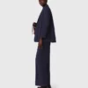 Veste de costume à dos plissé