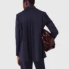 Veste de costume à dos plissé