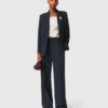 Veste de costume à fines rayures Veste de costume à fines rayures