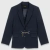 Veste de costume à fines rayures Veste de costume à fines rayures