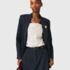 Veste de costume à fines rayures Veste de costume à fines rayures