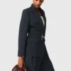 Veste de costume à fines rayures Veste de costume à fines rayures