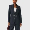 Veste de costume à fines rayures Veste de costume à fines rayures