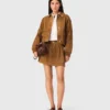 Veste en daim