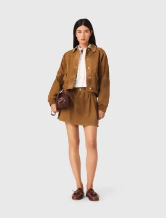 Veste en daim