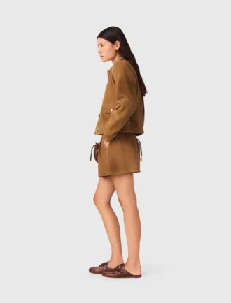 Veste en daim