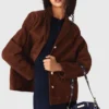 Veste en daim