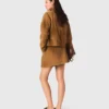 Veste en daim
