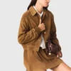 Veste en daim