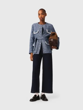 Veste en tweed 4 poches