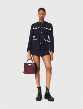 Veste en tweed 4 poches