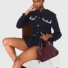 Veste en tweed 4 poches
