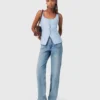 Veste longue ajustée