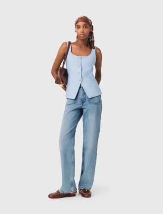 Veste longue ajustée