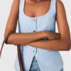 Veste longue ajustée